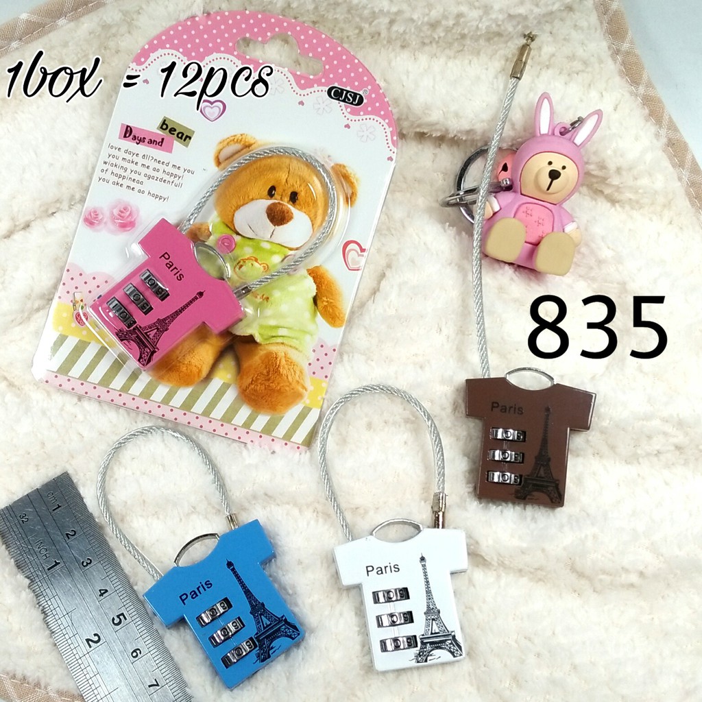 gembok kode travel 835