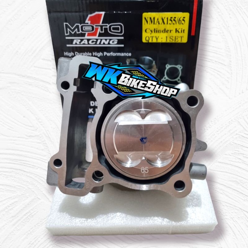 BLOK NMAX / AEROX / R15 VVA V3 / VIXION  R VVA / WR155 LEXI  MOTO 1 ( 65 mm / 63 mm ) PAKET BORE UP 