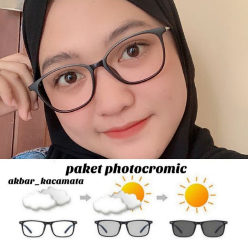 KACAMATA8150 POTOCROMIC kacamata+ minus