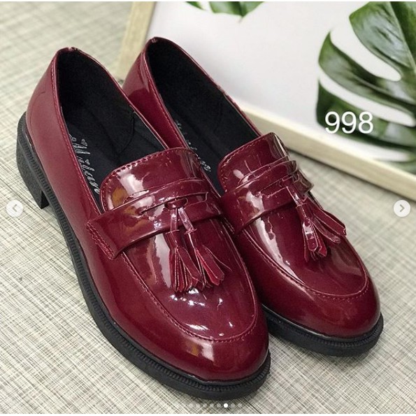 Sepatu wanita import  Loafers E998