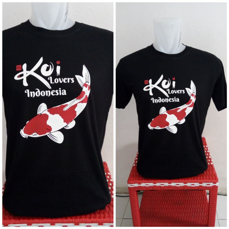 Kaos Baju Ikan koi Kohuka Lovers indonesia club