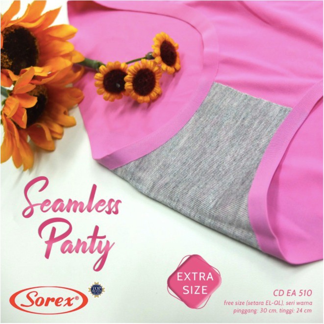 CD SOREX EA511 EA510 – Celana Dalam Wanita Tanpa Jahitan Seamless Panties Anti Nyeplak