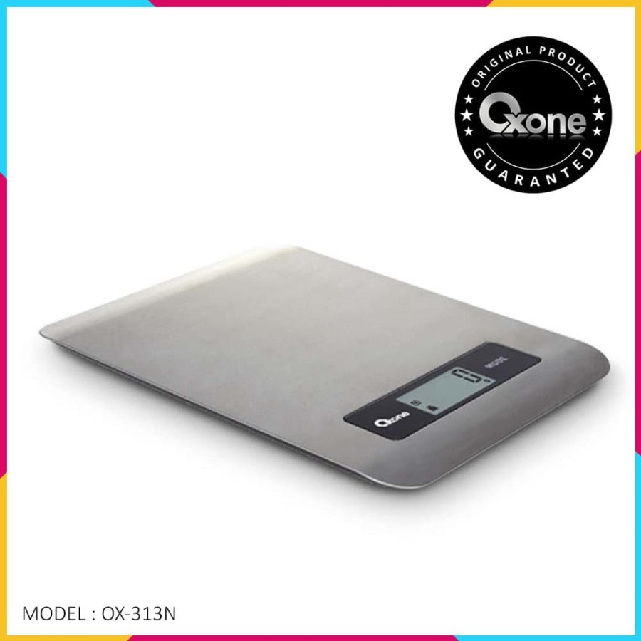 Timbangan Dapur OX-313N Touchscreen Kitchen Scale Oxone