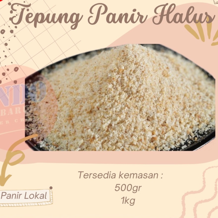 

Tepung Panir Halus Repack 500gr
