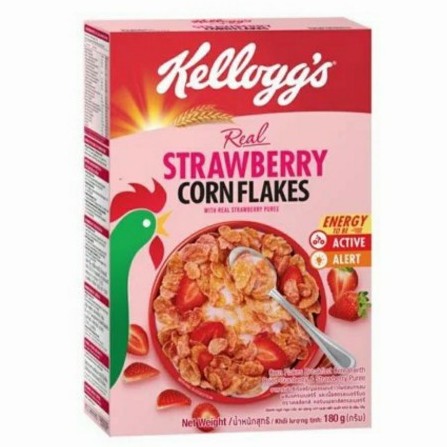 

KELLOGG'S FRUIT STRAWBERRY CORN FLAKES 180GR