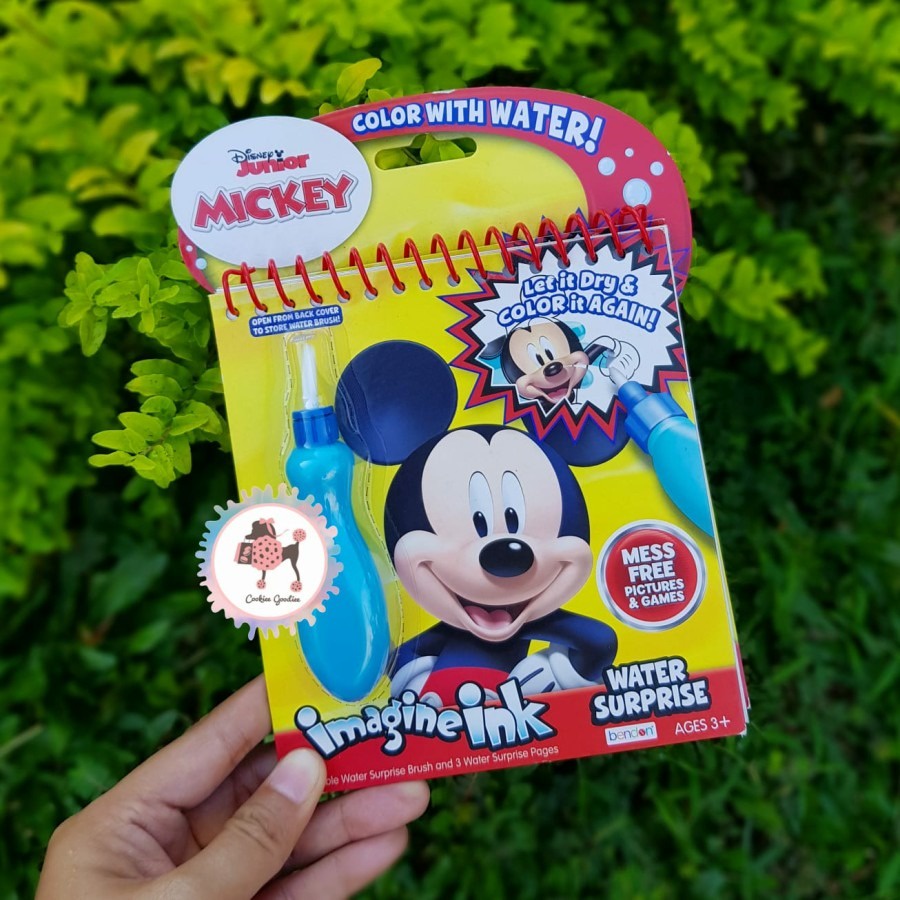 

Mickey Mouse Imagine Ink Water Painting Book