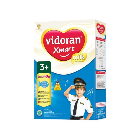 

Vidoran Xmart3+ Susu Pertumbuhan Madu 725G