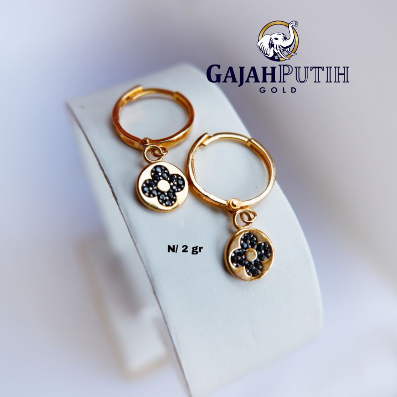 2gr Anting Model Permata Klep Emas Asli KodeN420