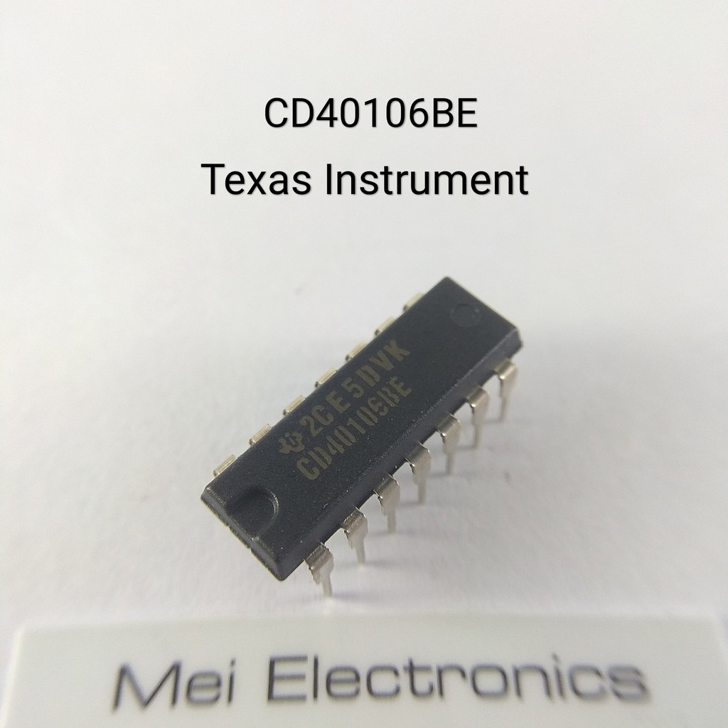 IC CD40106BE Texas Instrument