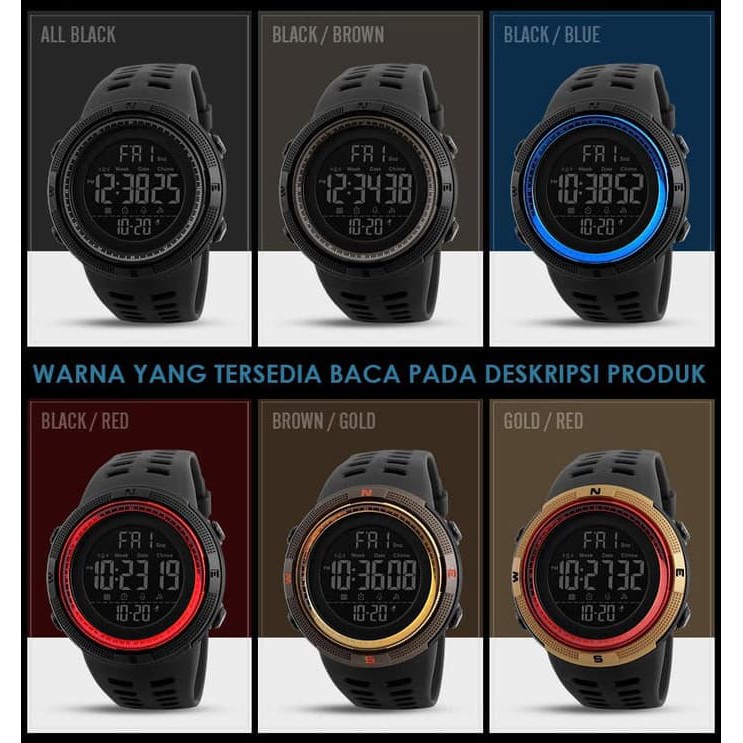 Jam Tangan Pria Sport SKMEI 1251 Original Anti Air 50M Jam Tangan Pria Sport SKMEI 1251 Original Anti Air 50M