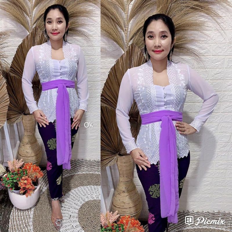 KEBAYA BORDIR CLEOPATRA size M L dan XL