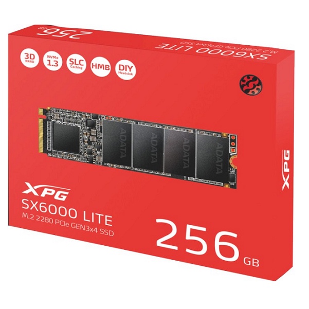 ADATA SSD XPG SX6000 LITE 256GB SX6000LITE 256 GB NVME M2
