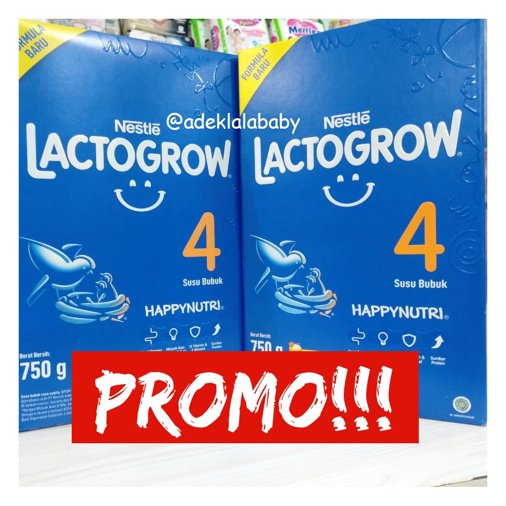 Lactogrow/Lactogen 3+ (4-10 tahun) VANILA/MADU