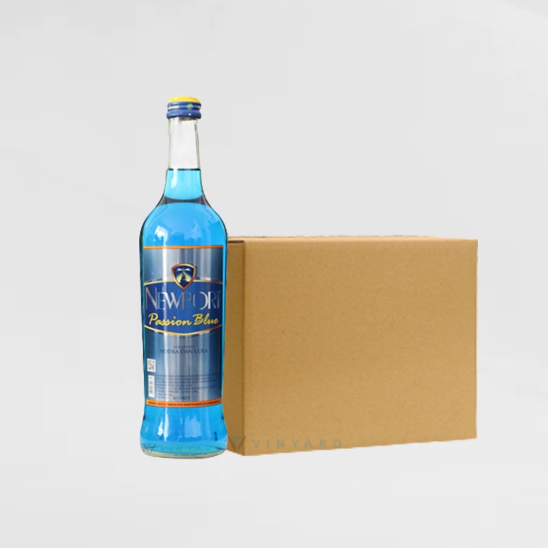 Newport Passion Blue 620 Ml Promo ( 12 Botol )