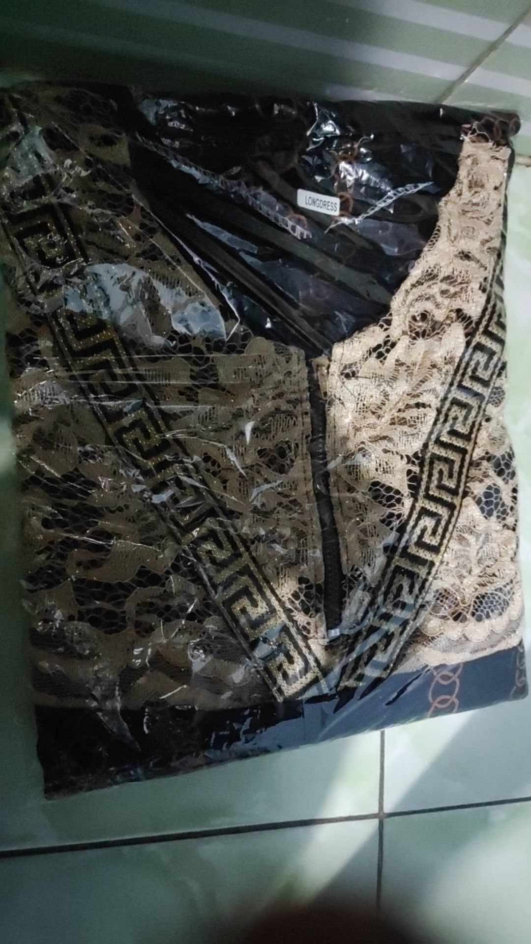 Longdress Chain Busui Kekinian || Batik Pekalongan Maju