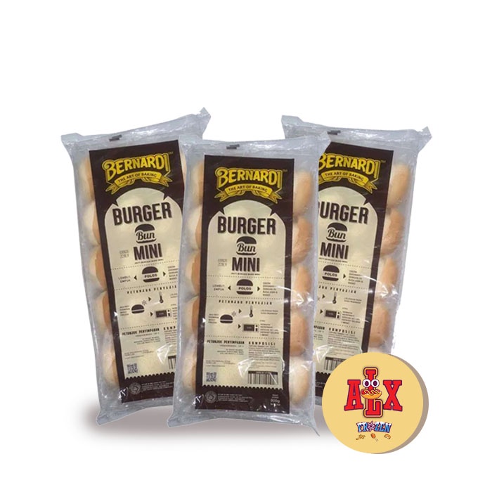 

BERNARDI ROTI BURGER MINI isi 20pcs [620g]