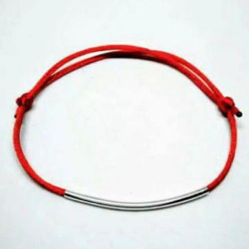 Gelang Couple Perfect Match Tali Sutra Simple Charm Tabung