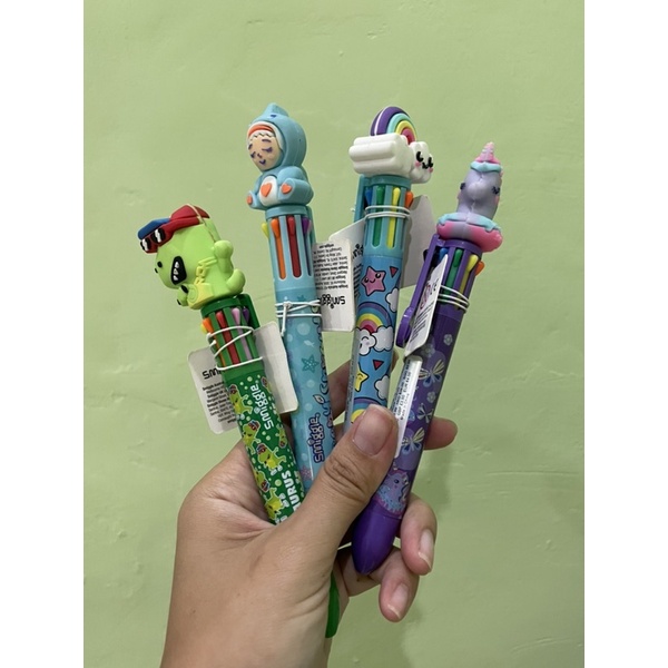 

rainbow pen multicolor smiggle 8in1