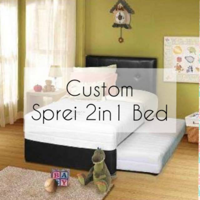 Custom sprei 2in1 Bed