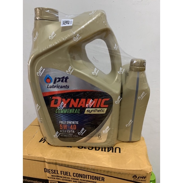 oli ptt dynamic commonrail 5w40 innova/fortuner diesel