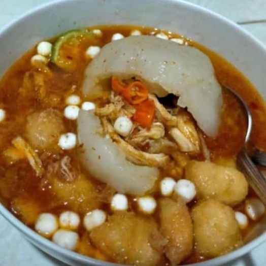 

Baso Aci Besar Isi Ayam Pedas | Halal | Kemasan Vacum