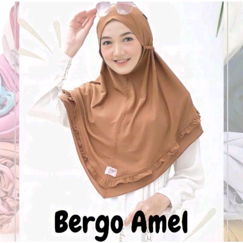 jilbab instan Bergo AMEL by arey hijab
