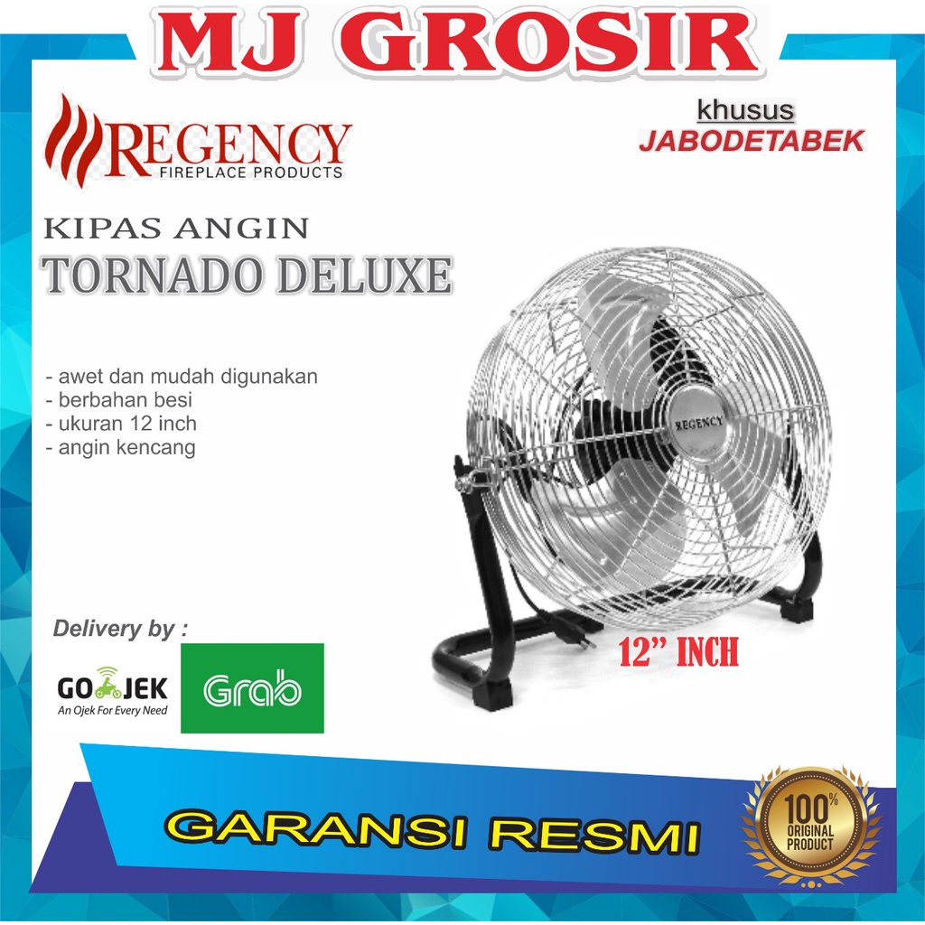 KIPAS ANGIN DESK FAN REGENCY DLX 12 12 INCH KIPAS ANGIN DUDUK MEJA