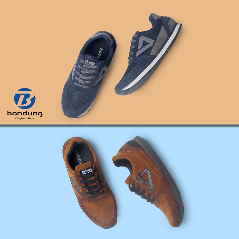 Sepatu Kulit Pria | Sepatu Casual Sneakers Pria Terbaru | Sepatu Klasik Ringan Olahraga Anti Slip