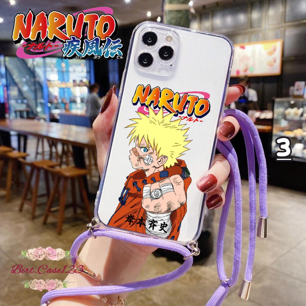 Softcase Slingcase Lanyard Bening NARUTO Infinix Note 8 Hot 9 Play X680 X682 10 Lite BC5656