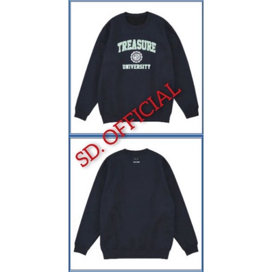 Sweater Basic Tresure University DTF Print