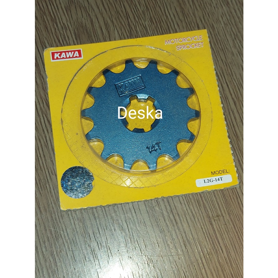 Gir Depan 420-14T YB100 L2G V75 V80 Kawa