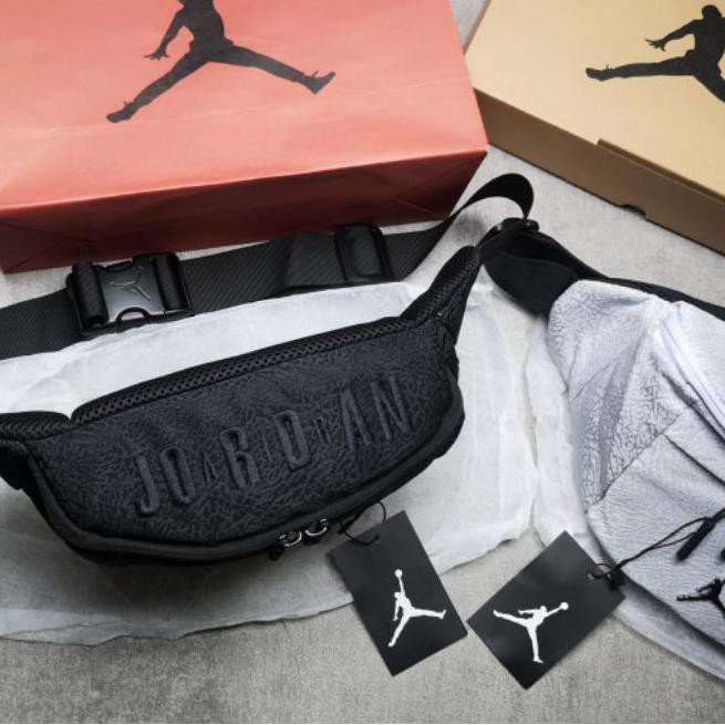 

✪ Air Jordan Burst Crack WaistBag Full Set Free Box, Paperbag N Dustbag ✷