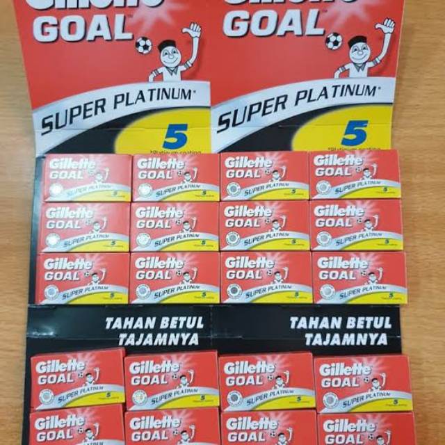 Silet Goal Per Pack / Per Pcs