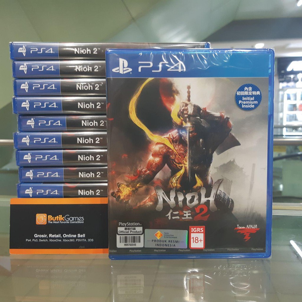 Nioh 2 PS4 Game PS4 BD PS4 CD PS4