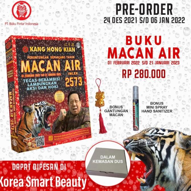 

Office & Stationery | Document Organizer | Buku Dan Kalender Peruntungan Macan Air (Imlek 2573) - Kang Hong Kian | Best Seller