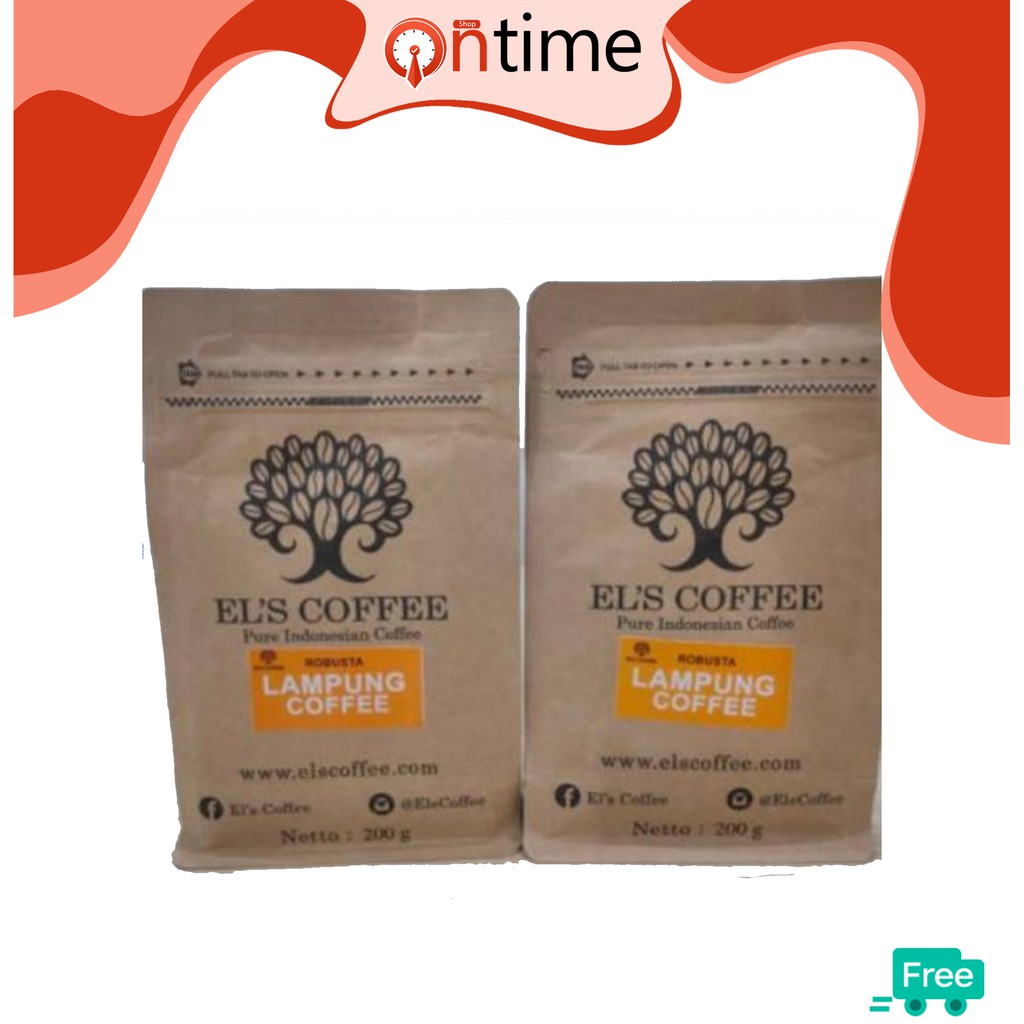 

El's Coffee Bubuk Lampung 200 gr