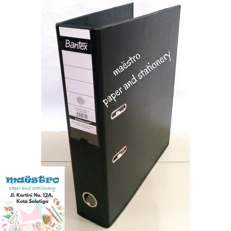

Ordner Bantex PVC Folio /Map Hitam