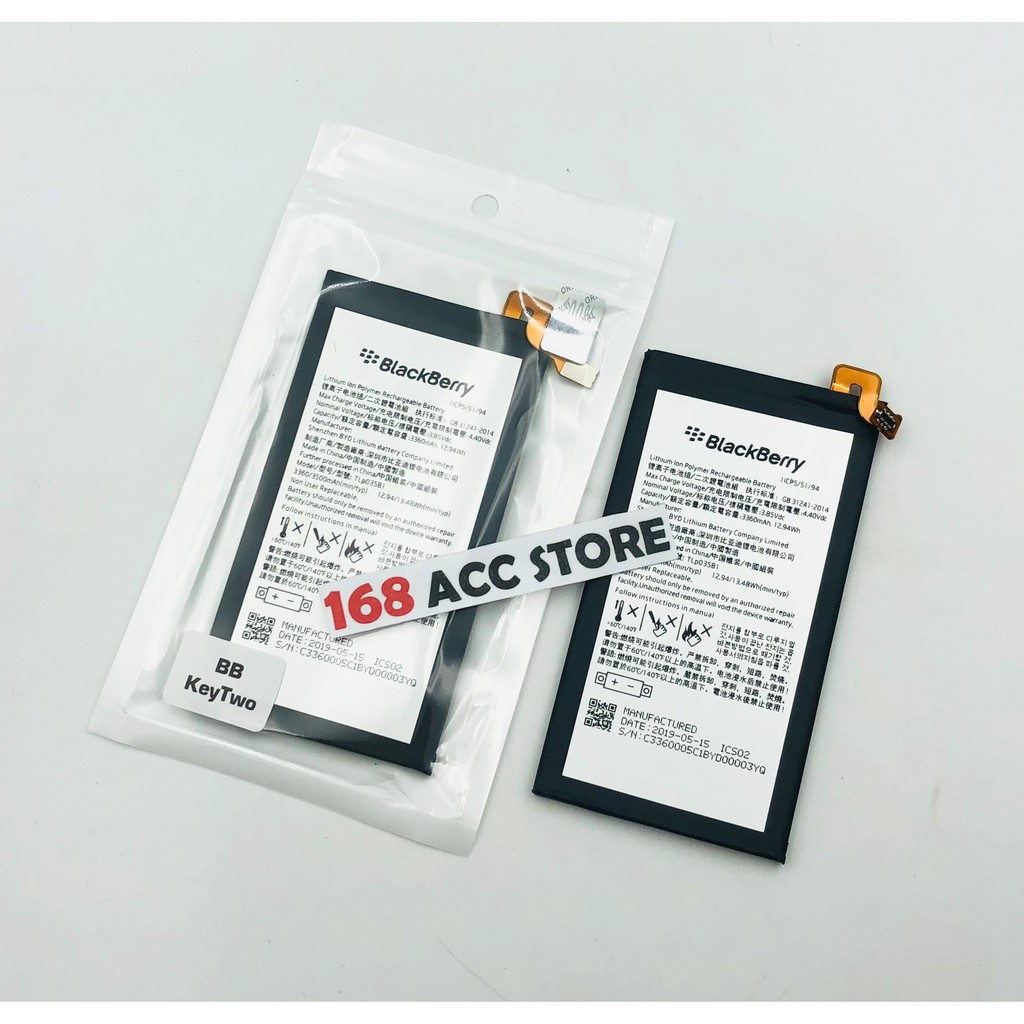 BATERAI BLACKBERRY KEY TWO / BATERAI BB KEY 2 / BATERAI BB TLP035B1 / BATERAI BB KEY TWO ORI