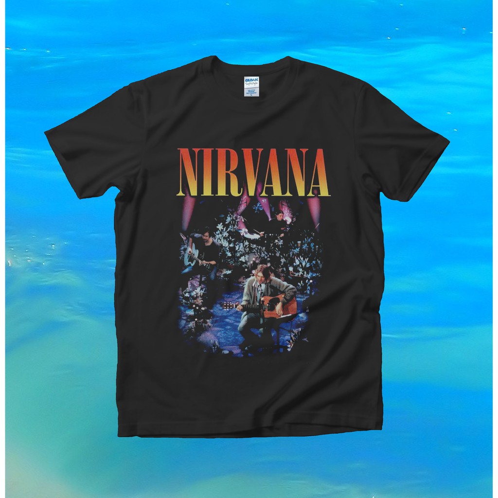 Kaos Band NIRVANA Unplugged In Newyork T-shirt Vintage