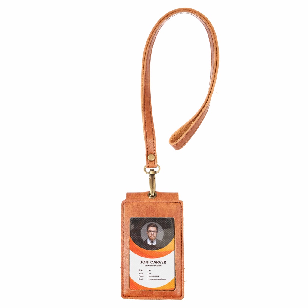

Lanyard Name Tag Magnet, ID card Saku lipat