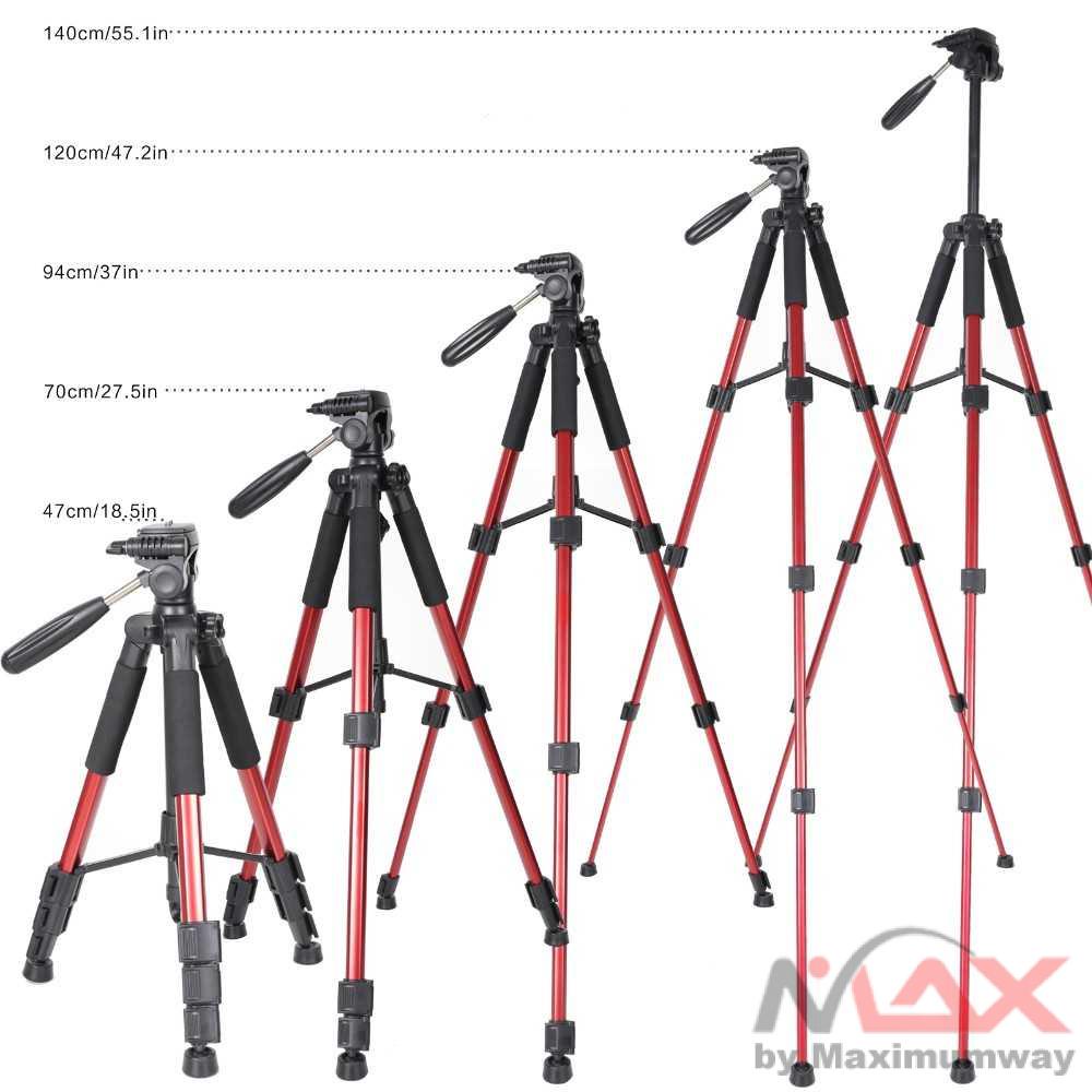 Tripod Profesional Zomei Professional DSLR Tripod &amp; Pan Head - Q111 Warna Hitam