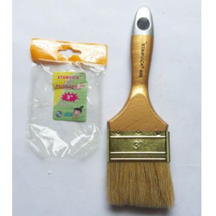KUAS CAT/KUAS TEMBOK/KUAS TANGAN 3 INCHI/PAINT