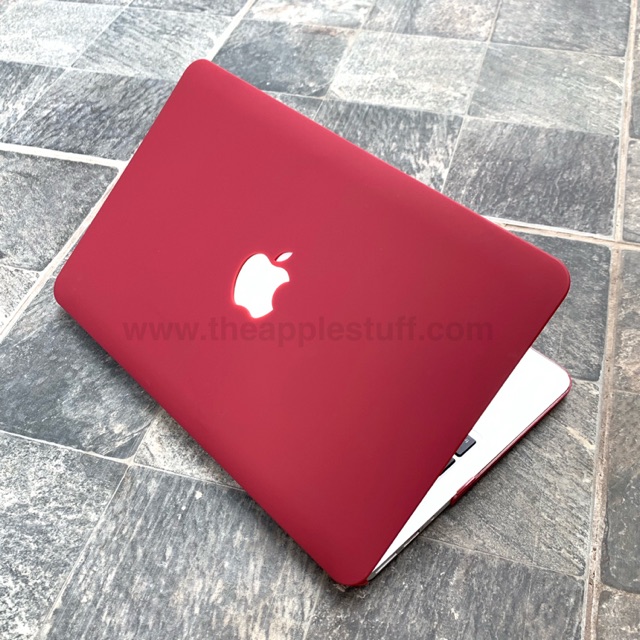 Macbook Case MATTE WINE RED