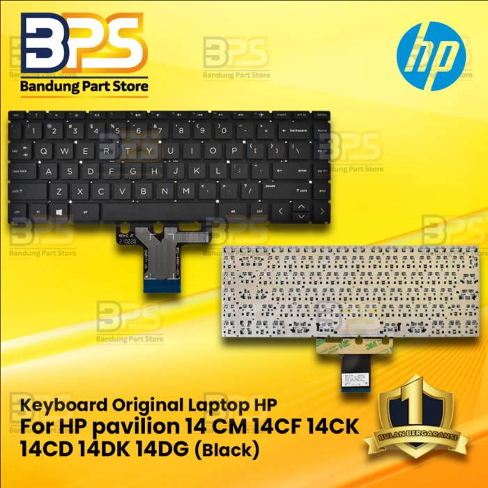keyboard laptop HP pavilion 14 CM 14CK 14CD 14DK 14DG