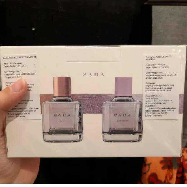 Parfum zara gardenia & orchid 100ml