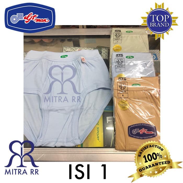 MitraRR Celana Dalam Pria GT Man Original 704 BW / CD Pria / Harga 1 PCS