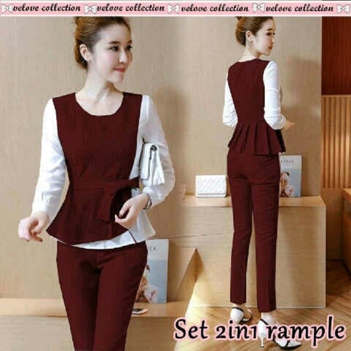 Stelan Tank Adidas Setelah Baju Olahraga Zumba Aerobic Senam Yoga Wanita Murah Trendy Terlaris88 i.2