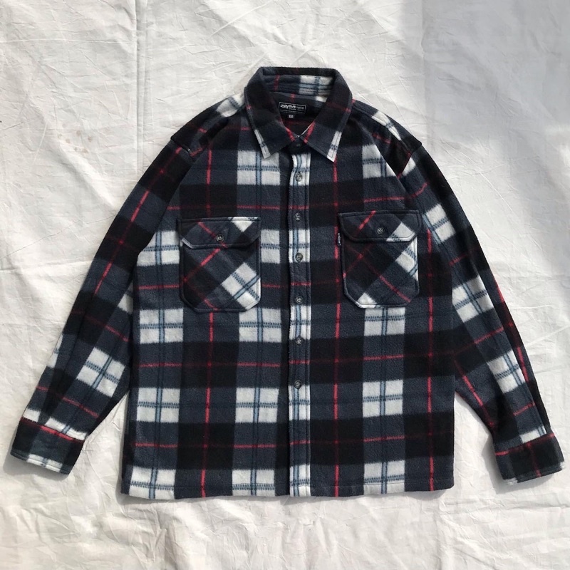 SYMBIOSE PLAID SHIRT 2 POCKET