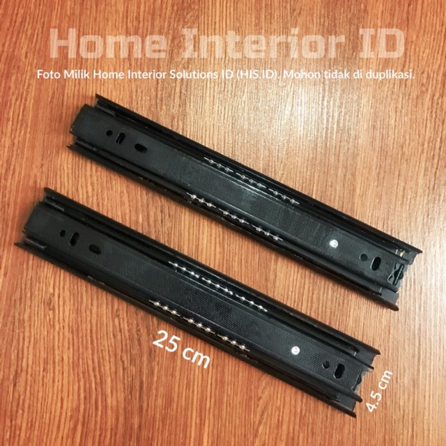 Rel Laci 25 cm (FE 45-25) - Rel Laci Double Track Full Extention