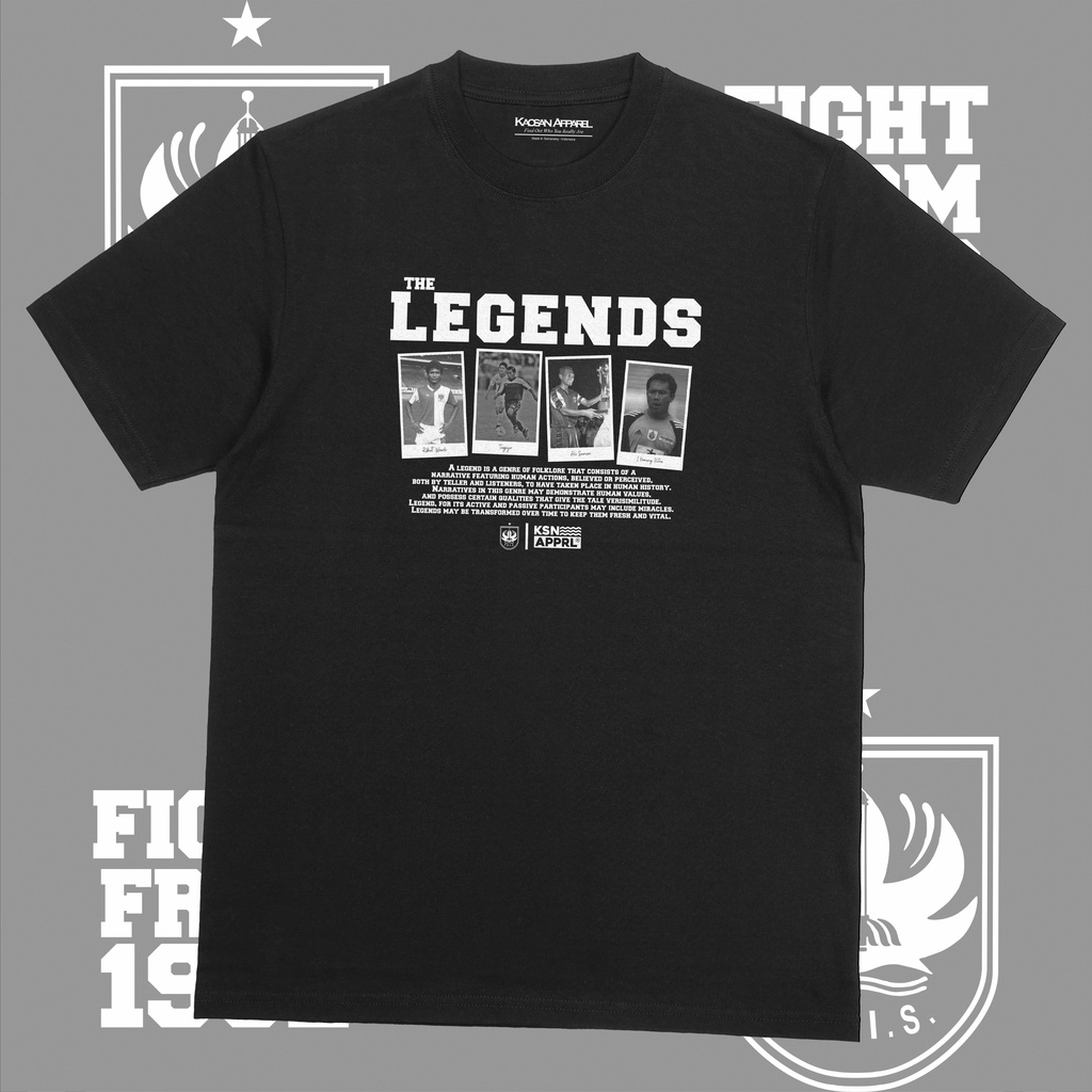 Kaos PSIS Semarang "The Legend PSIS" - Kaos Psis Semarang/Kaos Suporter PSIS/Kaos PSIS Liga 1/Kaos S